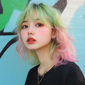 Vivid Mix image Haircolor