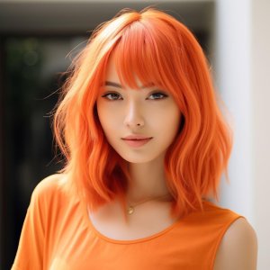 Vivid Orange image Haircolor
