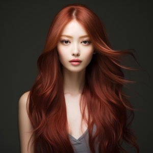 Vivid Orange image Haircolor