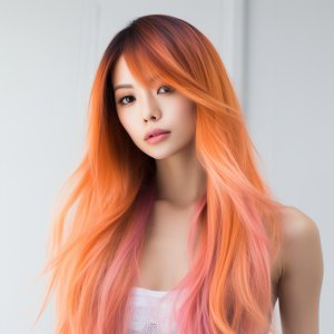 Vivid Orange image Haircolor