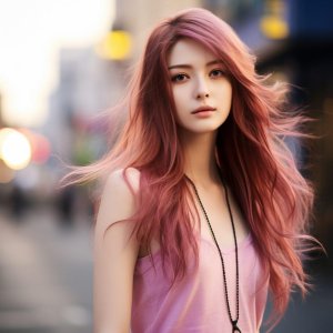 Vivid Pink image Haircolor