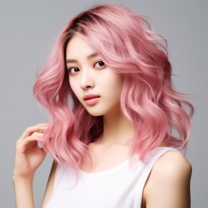 Vivid Pink image Haircolor