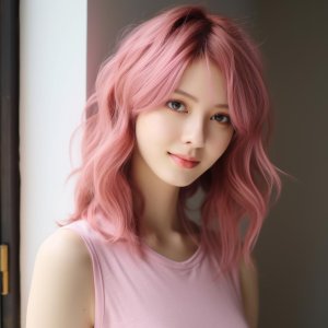 Vivid Pink image Haircolor