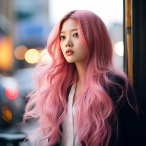 Vivid Pink image Haircolor