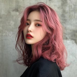 Vivid Pink image Haircolor