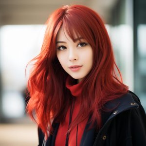Vivid Red image Haircolor