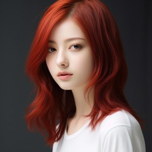 Vivid Red image Haircolor