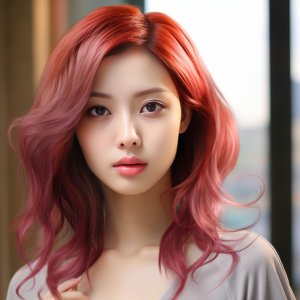 Vivid Red image Haircolor