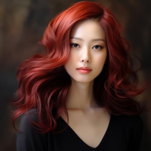 Vivid Red image Haircolor