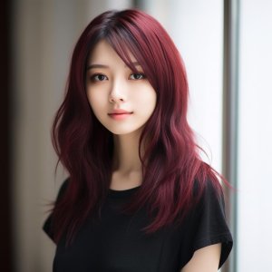 Vivid Red image Haircolor