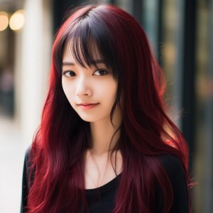Vivid Red image Haircolor