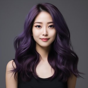 Vivid Violet image Haircolor