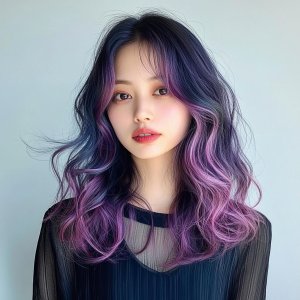 Vivid Violet image Haircolor