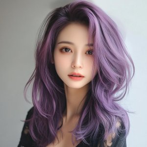 Vivid Violet image Haircolor